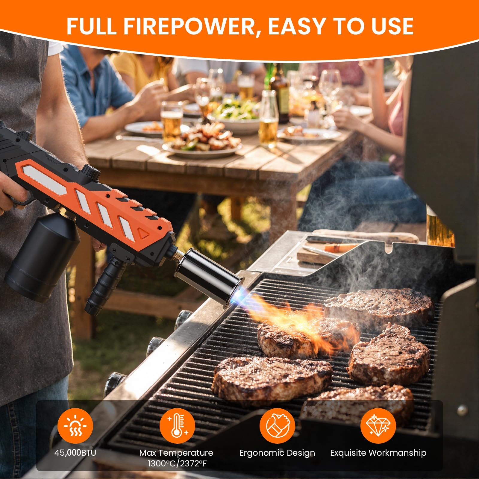 Dceefff welding and DIY use with reliable flame performance.