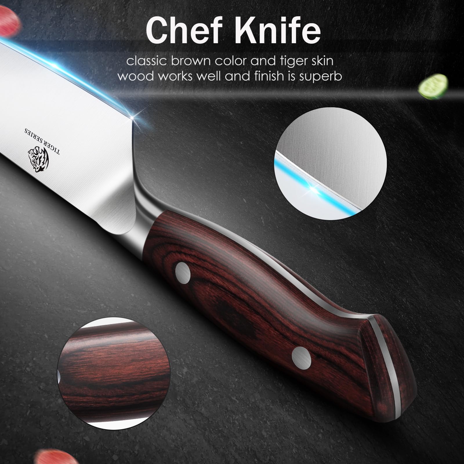 DDF iohEF 3.75-inch paring knife for peeling and detail work