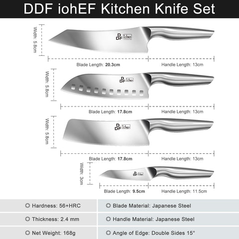 DDF iohEF Fruit Knife for precise, nimble fruit prep.