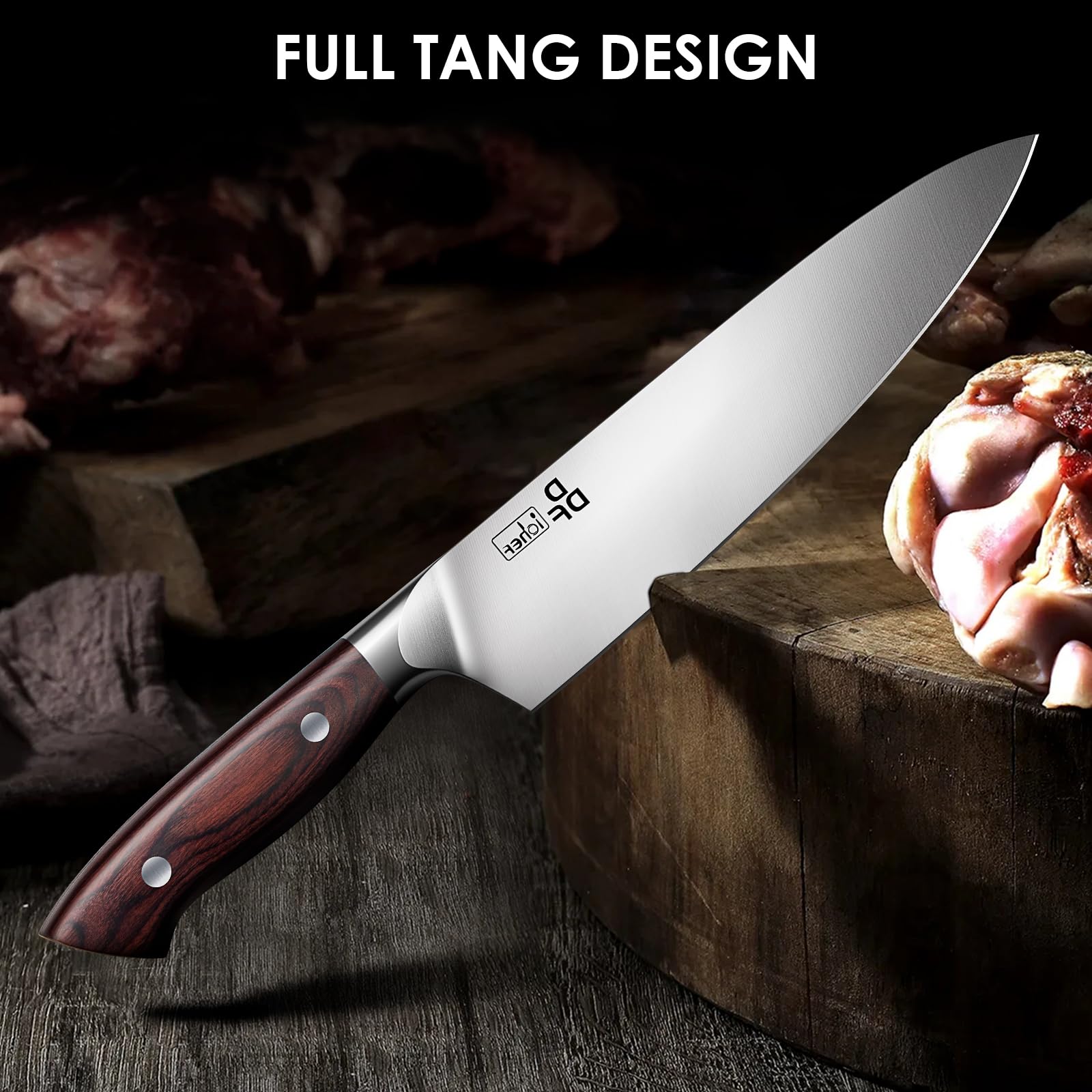 DDF iohEF knife set packaging with lifetime warranty