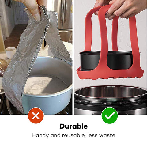 ddLUCK egg steamer rack accessory ready for steaming eggs and veggies.