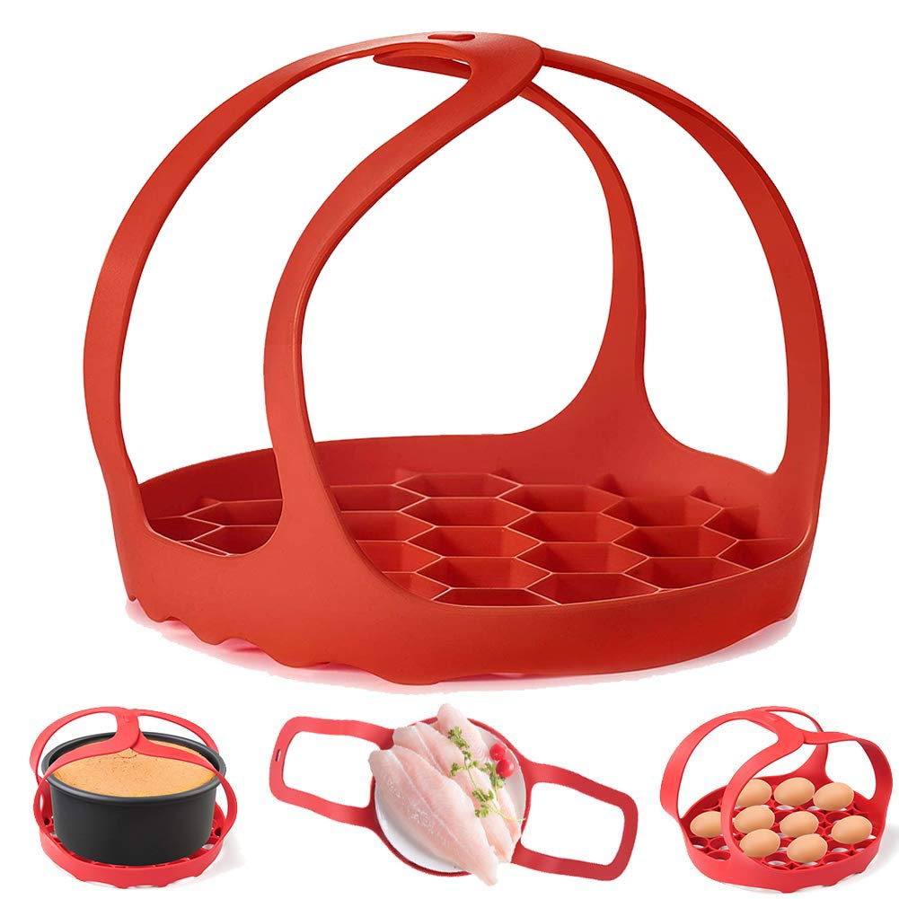 ddLUCK pressure sling for 6qt/8qt cookers, easy lift and safe steaming.