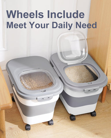 DDMOMMY large-capacity storage for pet food and grains