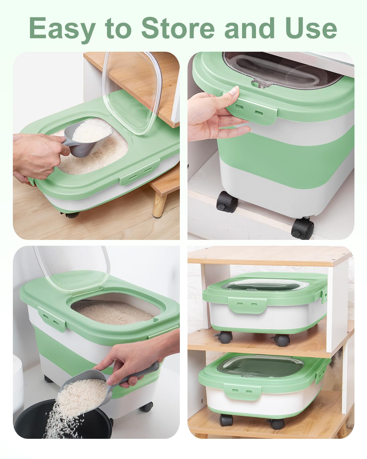DDMOMMY double seal lids protect freshness and prevent leaks