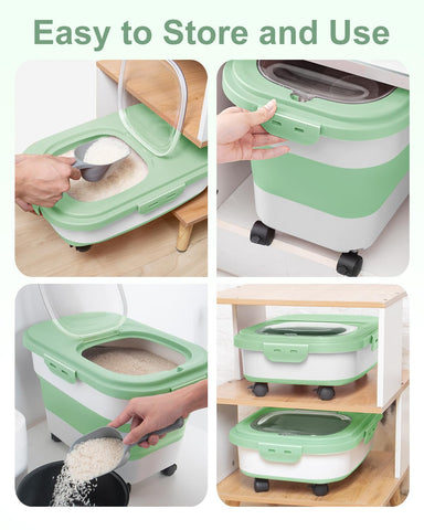 DDMOMMY double seal lids protect freshness and prevent leaks