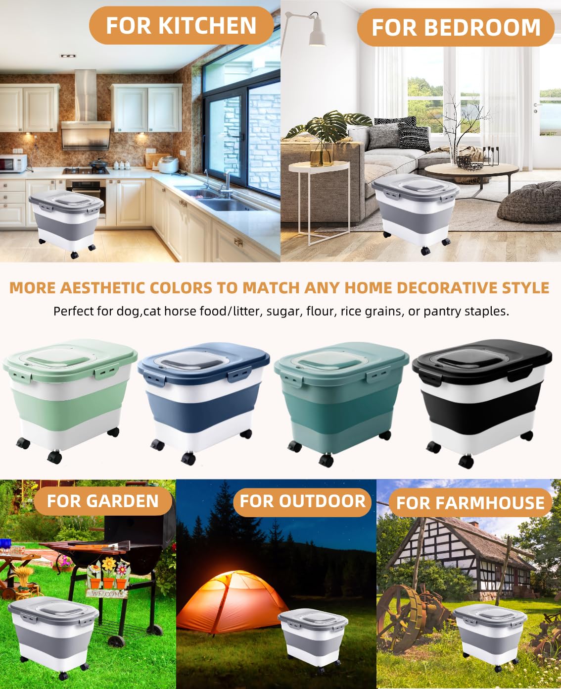 DDMOMMY heavy-duty plastic construction for durable use