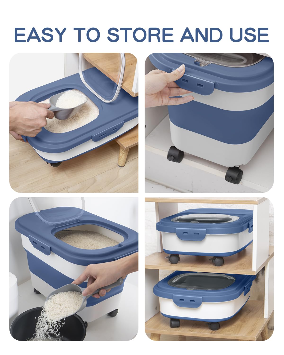 DDMOMMY pet-food-storage-container: versatile storage for dry meals and snacks.