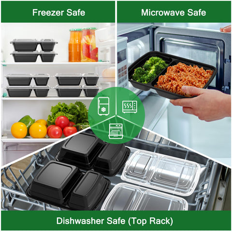Dealusy dishwasher-safe food storage simplifies cleanup after meals.