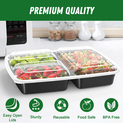 Dealusy microwave-safe container for easy reheating at work or school.