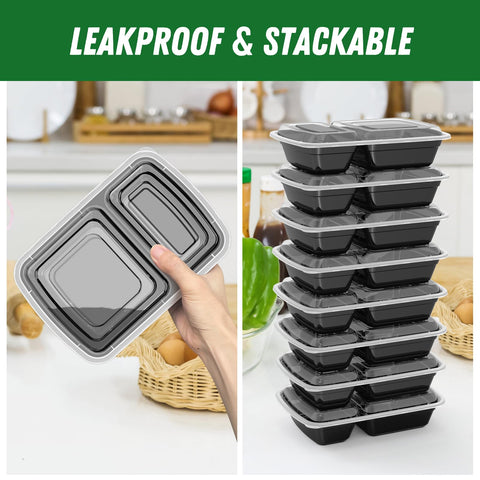 Dealusy microwave-safe and freezer-safe container for heating and freezing.