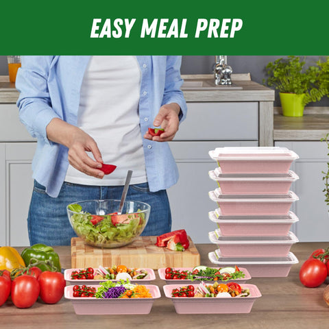 Dealusy takeout storage pans keep meals organized for school, work, and travel.