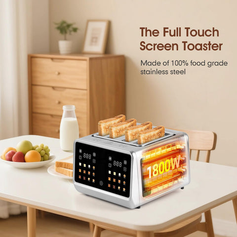 Dear Morning Bagel/Gluten-Free/Waffle+ presets with auto-sensor for precise results.