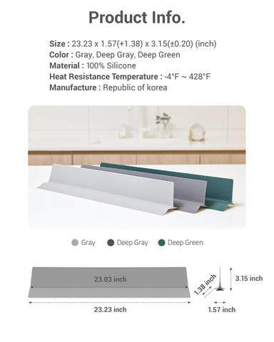 DEARCUS dishwasher-safe silicone allows hassle-free maintenance.