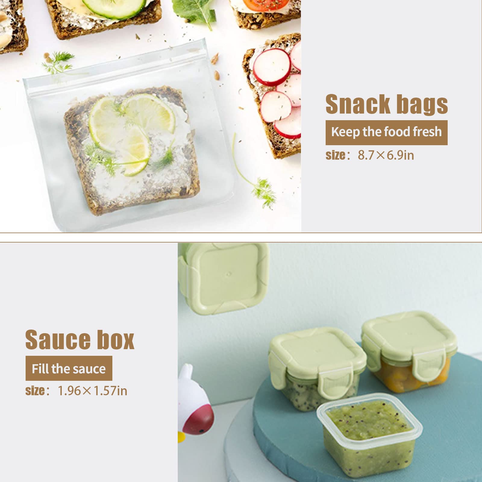 DearHomie insulated lunch bag keeps foods fresh during commutes and picnics.
