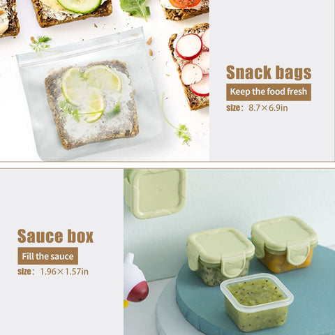 DearHomie insulated lunch bag keeps foods fresh during commutes and picnics.