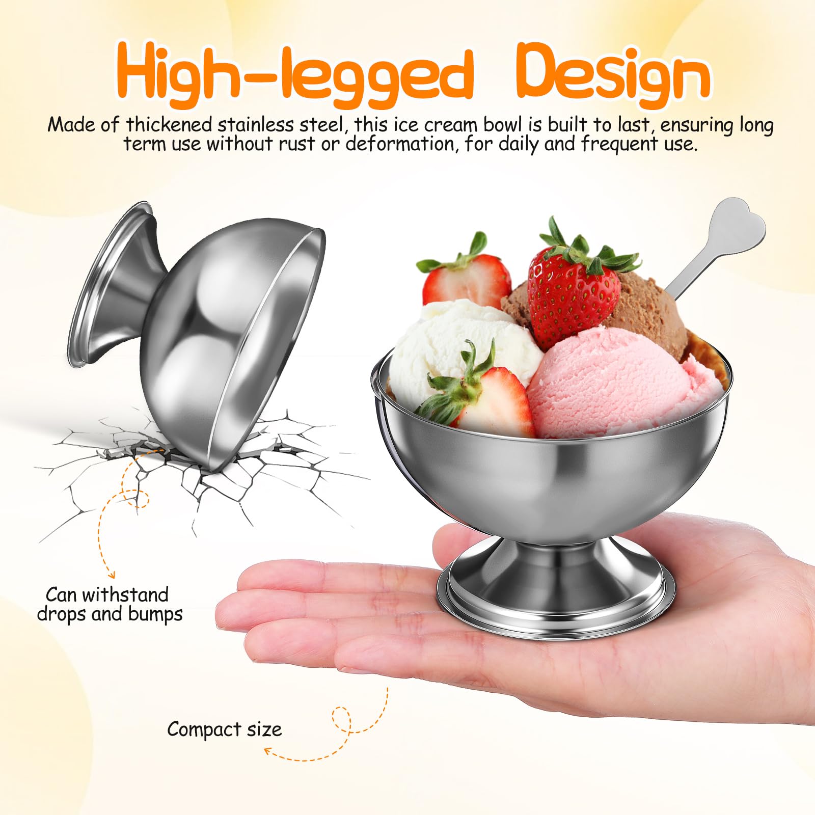 DEARMAMY pudding cups for creamy desserts