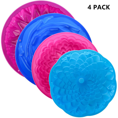 DEAYOU foldable storage silicone mold saves kitchen space when not in use.