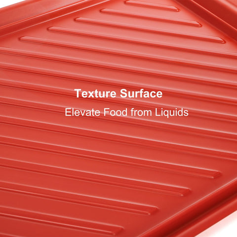 DEAYOU textured surface prevents sliding during prep and serving