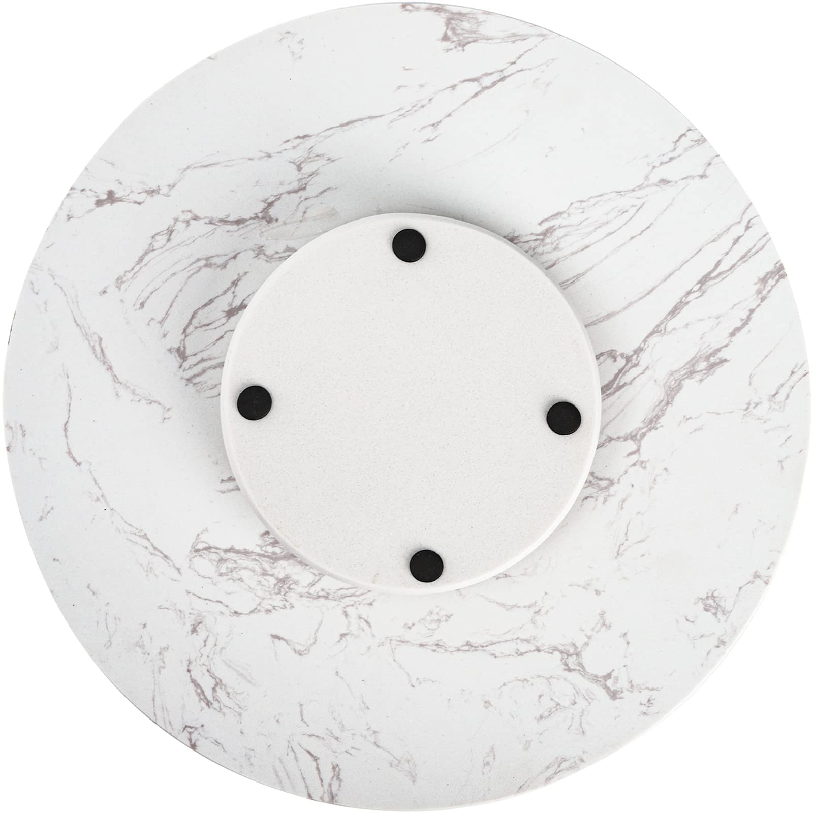 DEAYOU Marble Lazy Susan adds a touch of showpiece charm to weddings