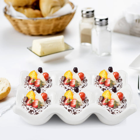 DEAYOU serving dish doubles as a mini-appetizer tray for gatherings.