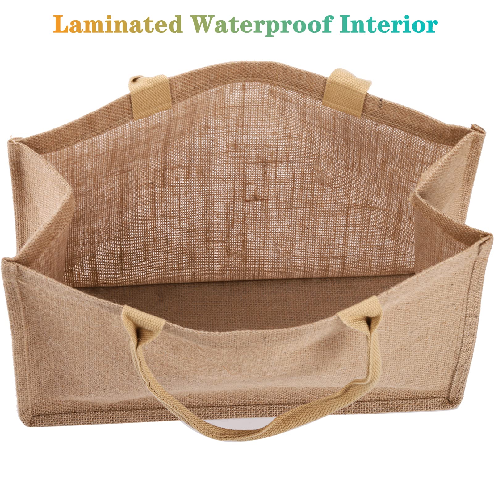 DEAYOU tote with soft handles for comfortable carrying