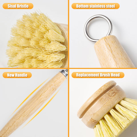 Eco-friendly wooden brush highlighting renewable materials and waste-conscious choice.