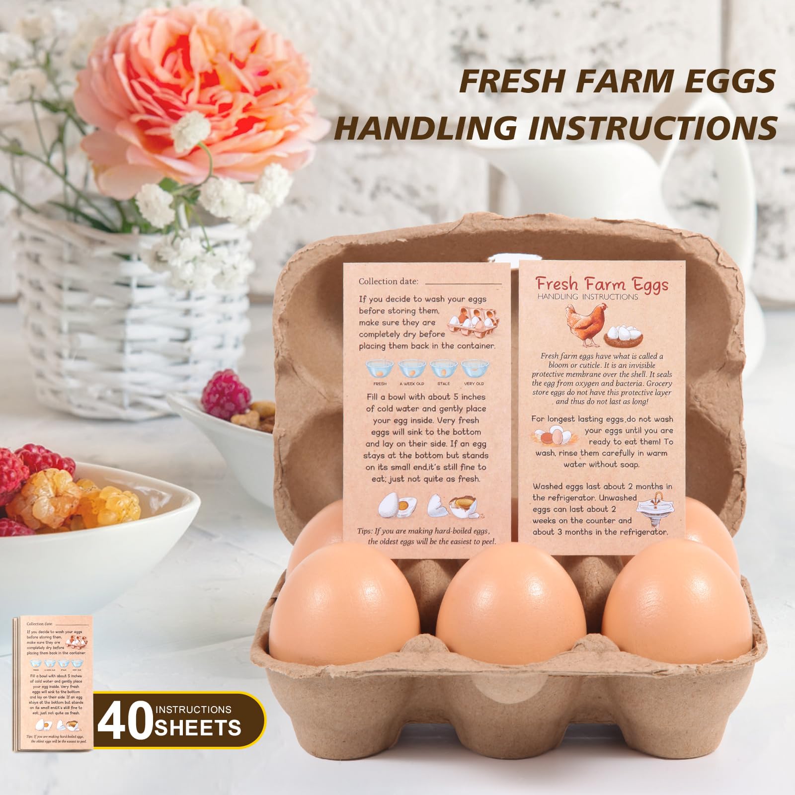 DecarDamai egg carton lid with buckle for easy closure