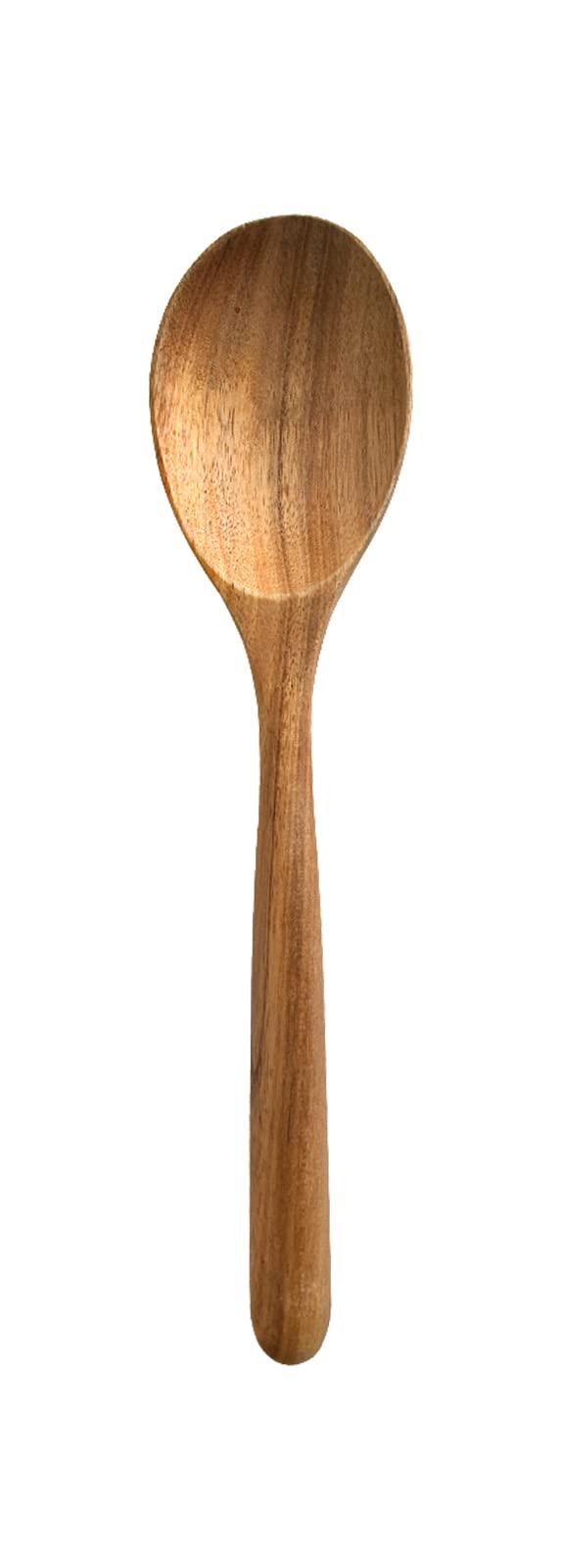 Decent Vrvege wood spoon with round handle for comfortable stirring