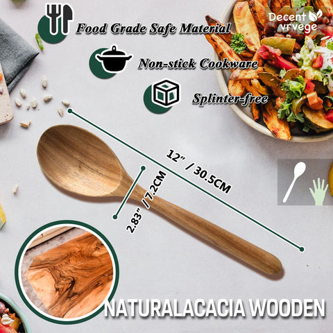 Decent Vrvege versatile spoon for stirring, serving, and tasting