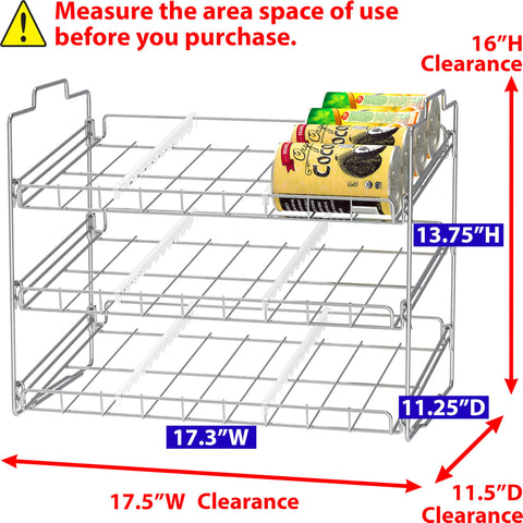 Deco Brothers adjustable dividers let you fit varied can sizes.