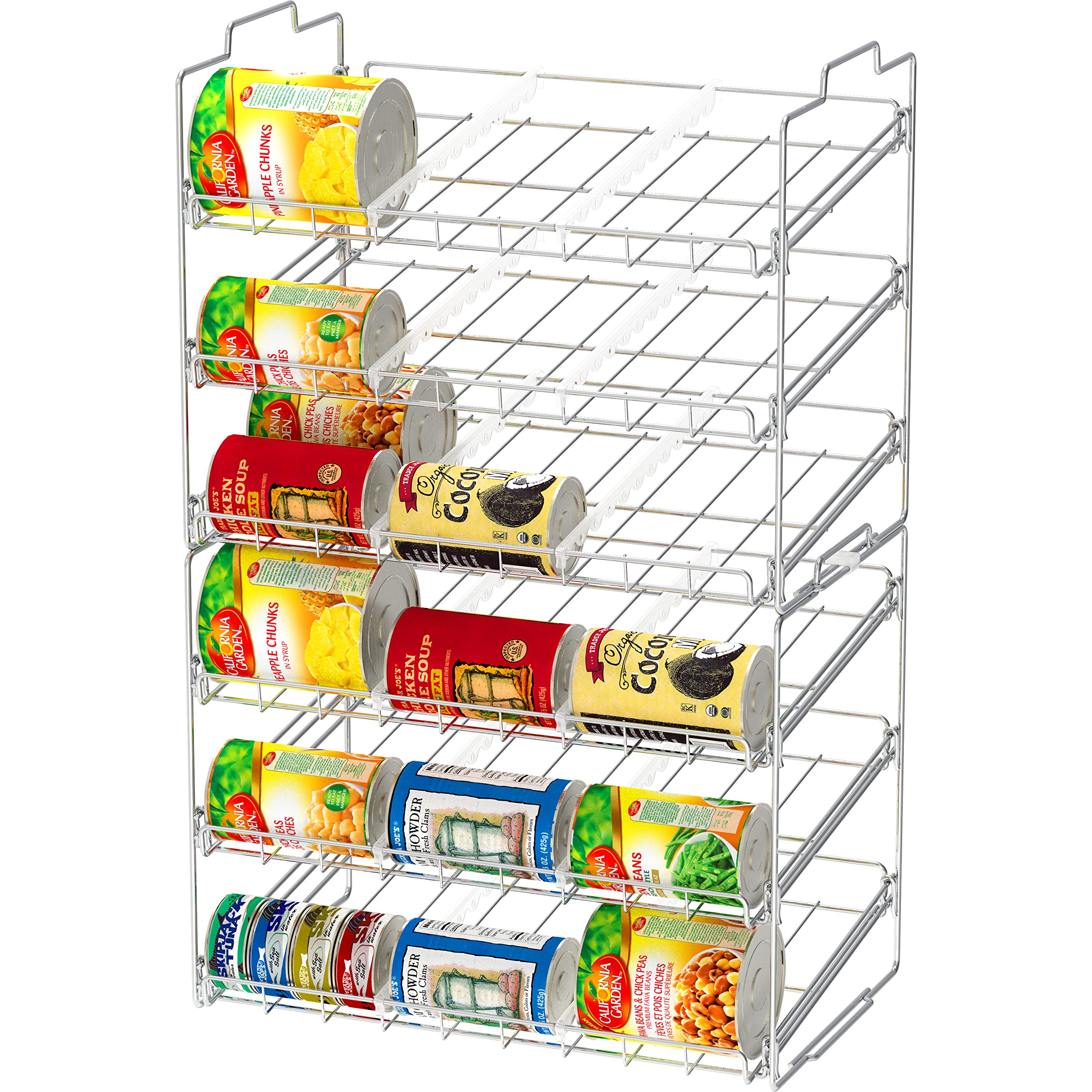 Deco Brothers compact chrome rack suits small kitchens needing storage.