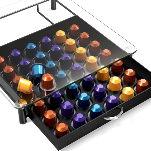 Deco Brothers clear-glass top highlights pod visibility