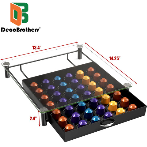 Deco Brothers original-line compatibility ensures fit for Nespresso Original capsules