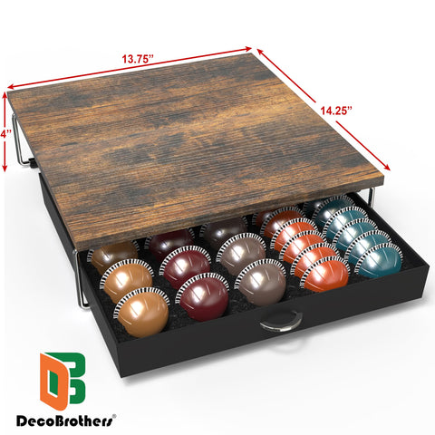 DecoBrothers Supreme Vertuoline Drawer for organized pod storage