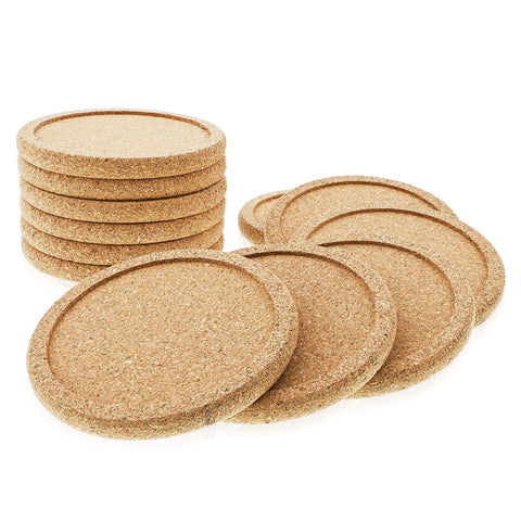 Decopom easy-clean coaster for quick rinse and dry.