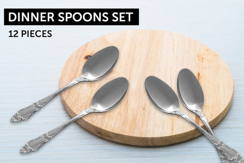 DecorRack polished flatware design elevated table setting for everyday meals or special occasions.
