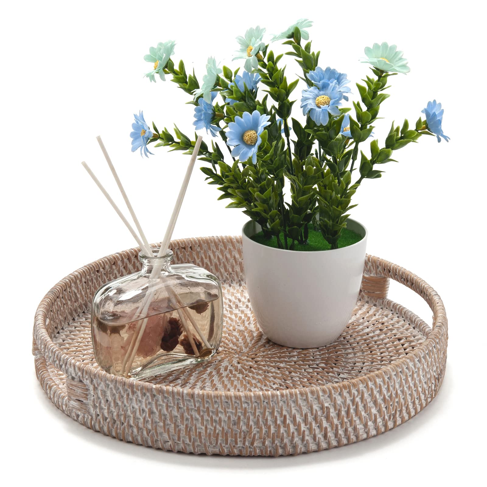 DECRAFTS decorative tray enhances table setup for dining or coffee corners