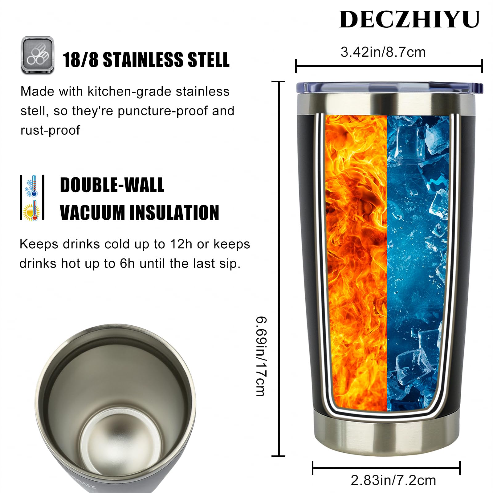 DECZHIYU gift box presentation enhances gifting experience for 40th birthdays.