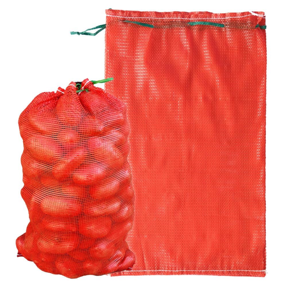 Deebree extra-large mesh bag with drawstring closure for quick access and secure storage.