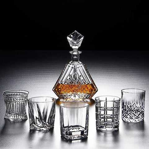 DeeCoo Premium six-pack ideal for bourbon, rum, and whiskey tastings