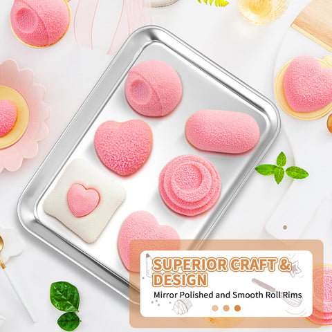 Deedro baking sheets are dishwasher safe for easy cleanup