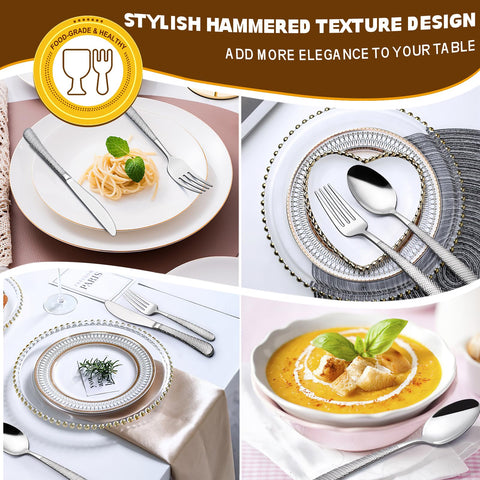 Deedro mirror-finish flatware brings a refined look to table settings