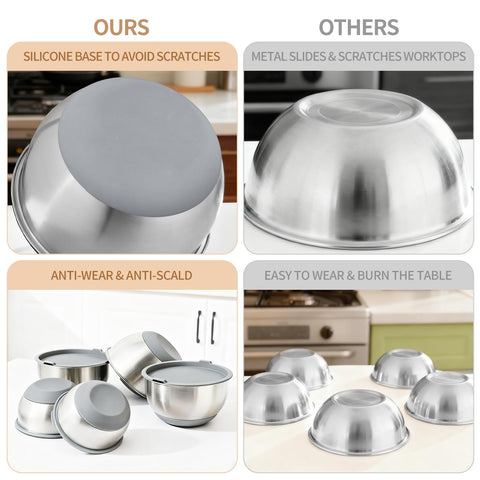 Deedro nesting design keeps lids attached and space organized