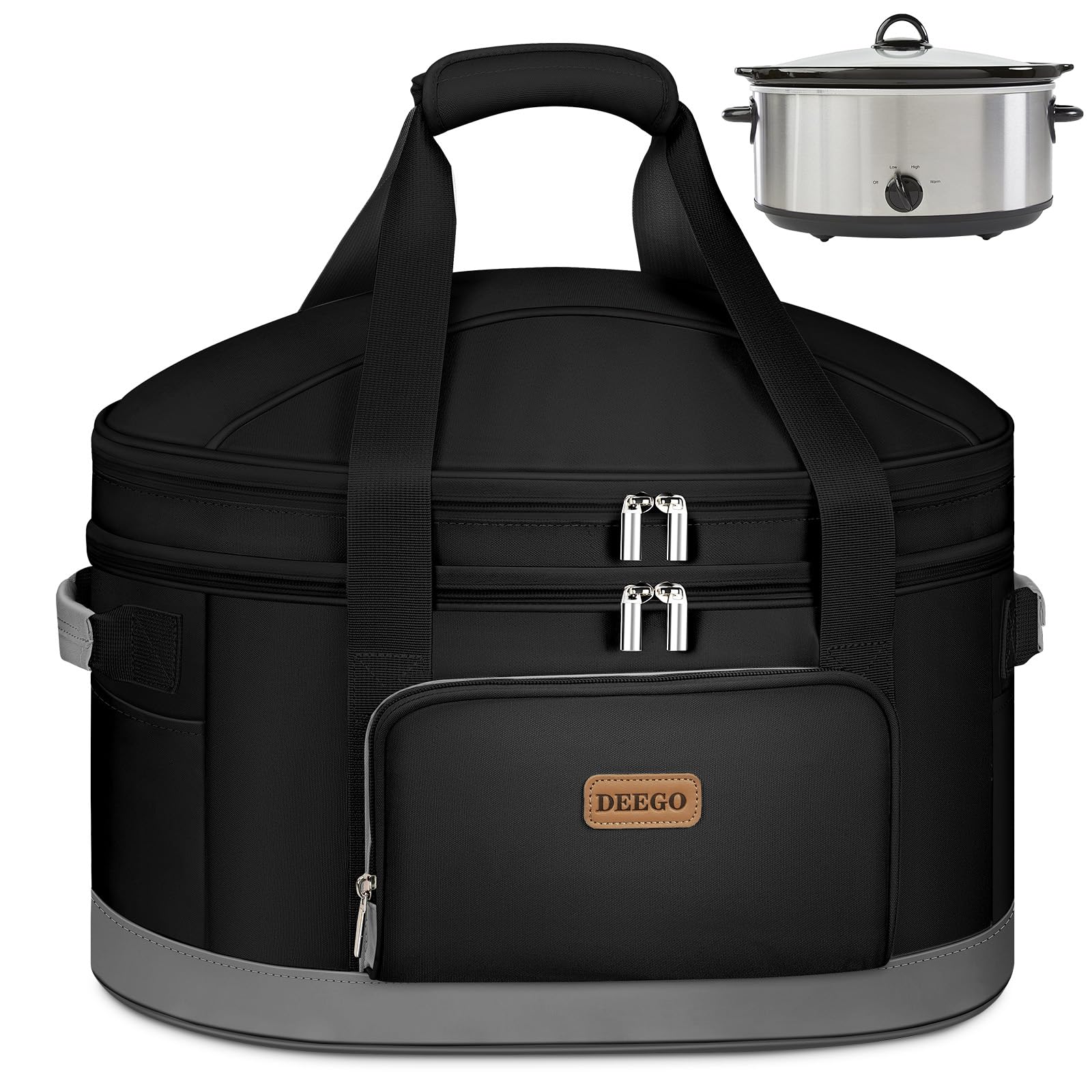 DEEGO carrying bag for Crock-Pot 6-8 qt ready for potluck or family gatherings