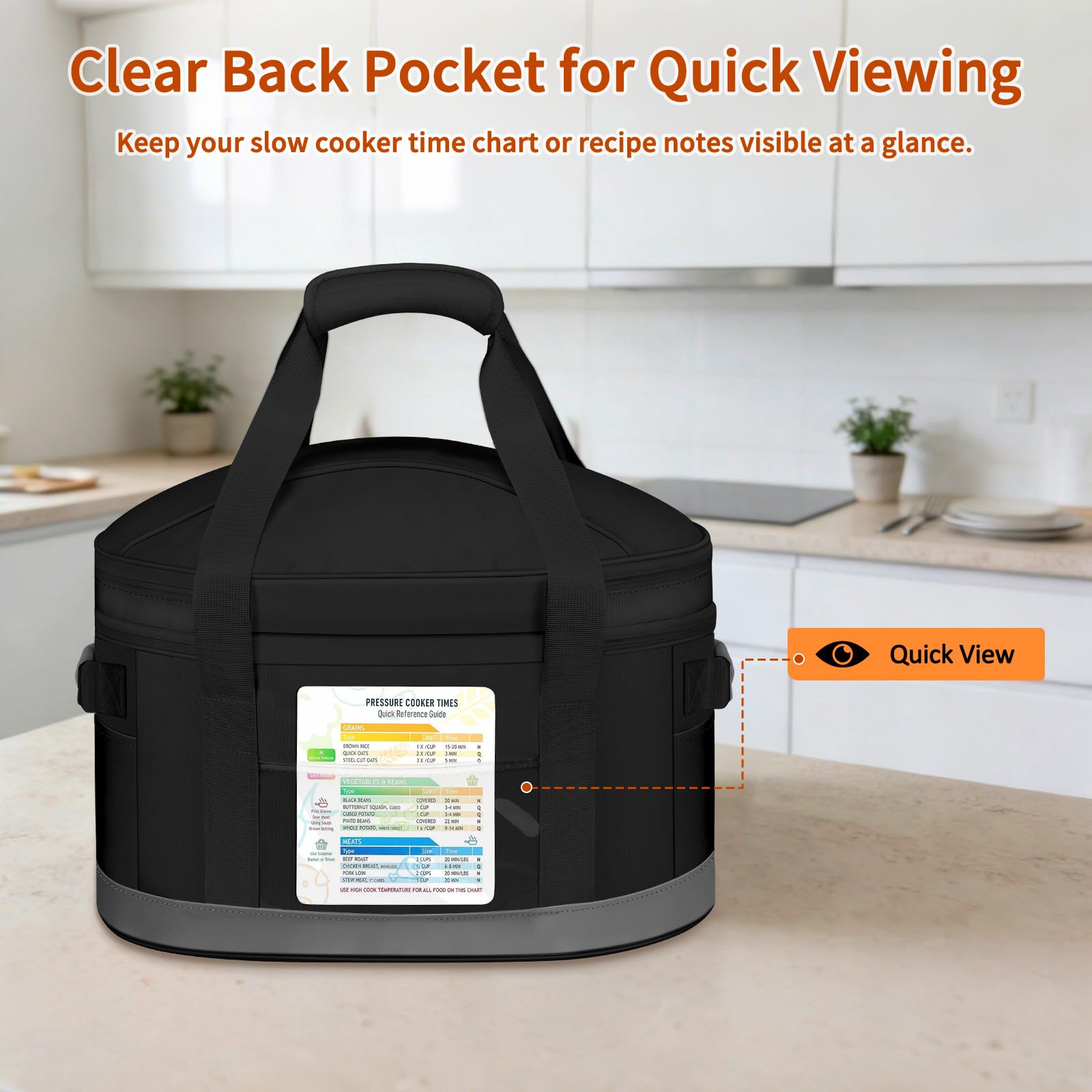 DEEGO bag ideal for potlucks and travel with Crock-Pot