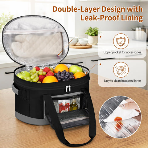 DEEGO water resistant fabric protects the bag from wear
