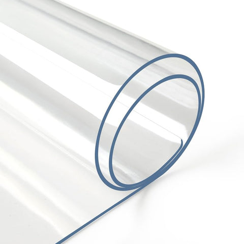 Deep Dream clear table cover protects a 36x60 dining surface from spills and scratches