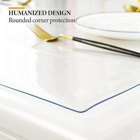 Deep Dream PVC clear table mat suits glass, wood, and marble surfaces