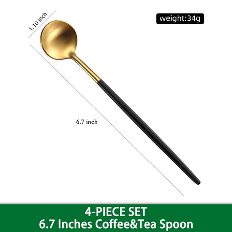 Dehov long-handle iced tea spoon ideal for tall glasses.