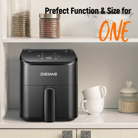 DEIME Air Fryer quick meals ready in minutes.